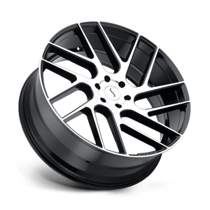 Status JUGGERNAUT Gloss Black W/ Machined Face 20x9 +25 6x135mm 87.1mm - Wheelwiz
