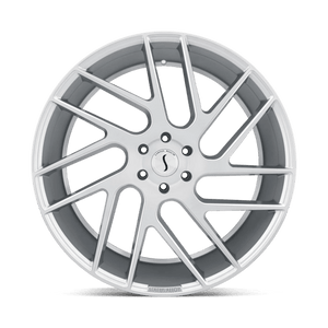 Status JUGGERNAUT Silver W/ Brushed Machined Fc 20x9 +30 5x114.3mm 76.1mm - Wheelwiz