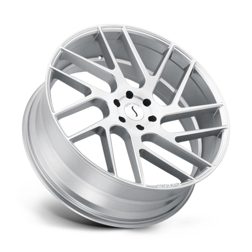 Status JUGGERNAUT Silver W/ Brushed Machined Face 26x10 +30 6x135mm 87.1mm - WheelWiz