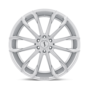 Status MASTADON Silver W/ Brushed Machined Fc 22x9.5 +15 6x139.7mm 112.1mm - Wheelwiz