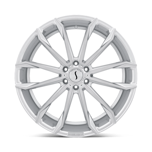 Status MASTADON Silver W/ Brushed Machined Face 26x10 +30 6x135mm 87.1mm - WheelWiz