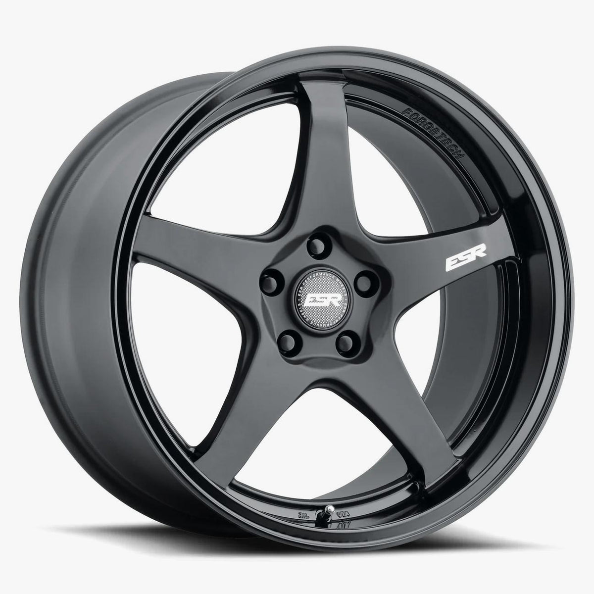 ESR APX5 Matte Black / Gloss Black 18x8.5 +30 5x120mm 72.6mm - Wheelwiz