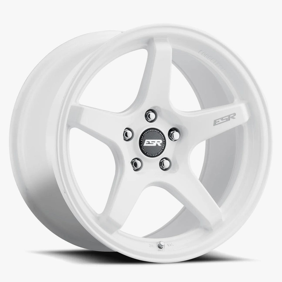 ESR APX5C Gloss White 19x9.5 +35 5x114.3mm 72.6mm - Wheelwiz