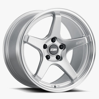 ESR Wheels APX5C Hyper Silver / Machined Lip 19x9.5 +22 5x115mm 72.6mm