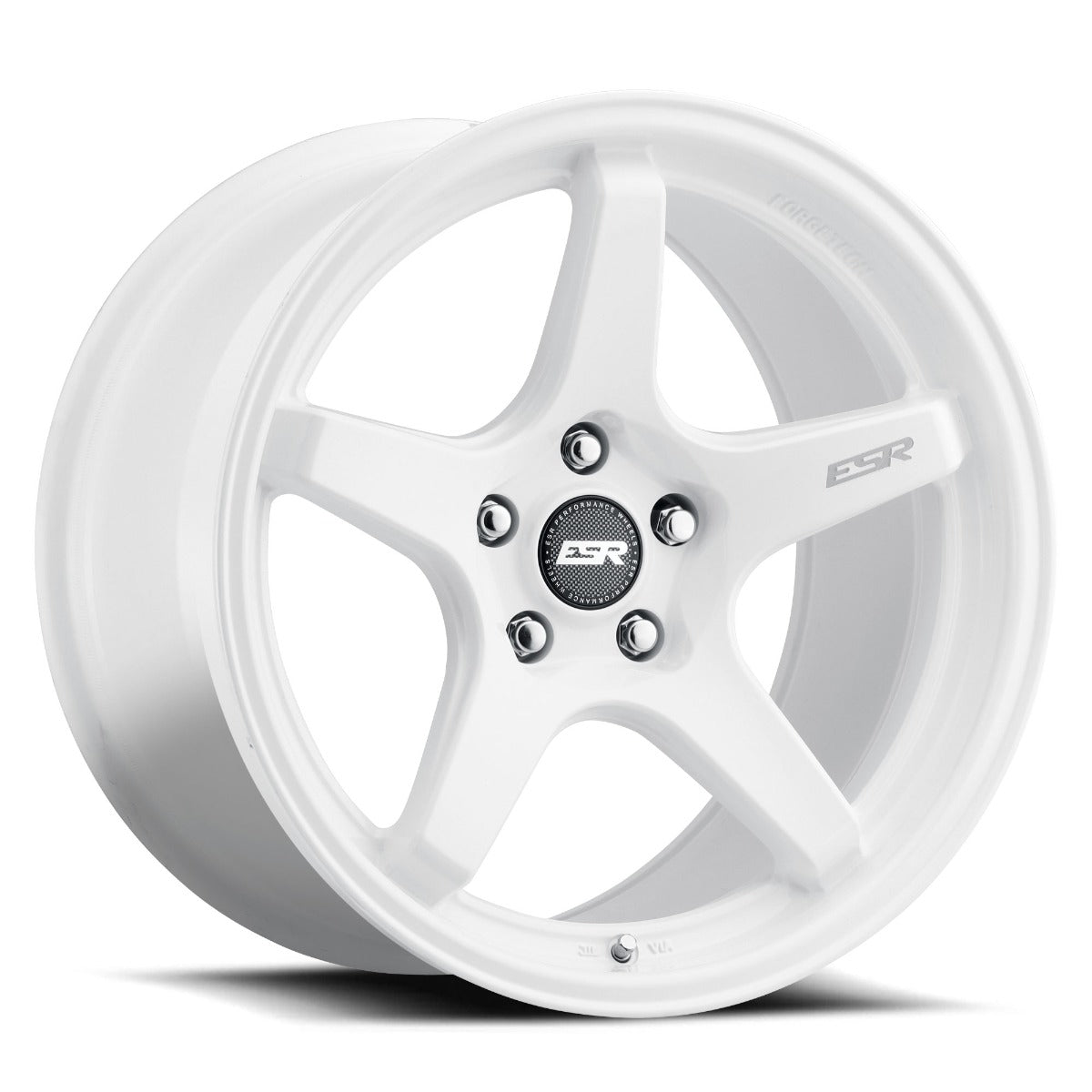 ESR Wheels APX5C GLOSS WHITE 19x10.5 +22 5x114.3mm 72.6mm