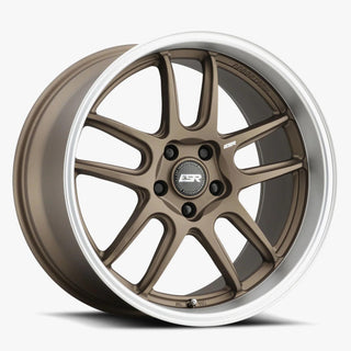 ESR Wheels APX8 Matte Bronze / Machined Lip 19x9.5 +22 5x120.6mm 72.6mm