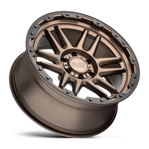 Black Rhino APACHE Matte Bronze W/ Blk Rg & Bolts 17x8.5 -18 6x139.7mm 112.1mm - Wheelwiz