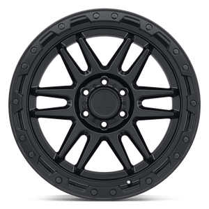 Black Rhino APACHE Matte Black W/ Black Bolts 20x9 +12 5x150mm 110.1mm - Wheelwiz