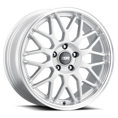 ESR Wheels APX01 HYPER SILVER MACHINE LIP 18x8.5 +35 5x100mm 72.6mm - Wheelwiz