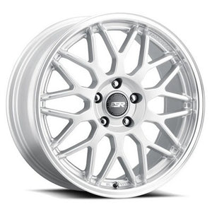ESR Wheels APX01 HYPER SILVER MACHINE LIP 18x8.5 +40 5x112mm 66.6mm - Wheelwiz