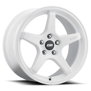 ESR Wheels APX5C GLOSS WHITE 18x8.5 +40 5x112mm 66.6mm - Wheelwiz