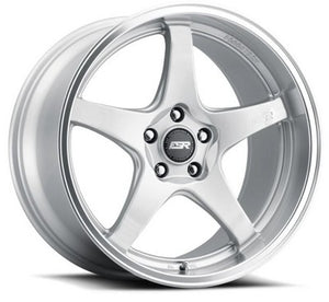 ESR Wheels AP5 Hyper Silver Machine Lip 18x10.5 -99 Custom 999mm
