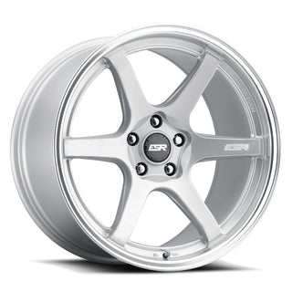 ESR Wheels APX6 HYPER SILVER MACHINE LIP 18x8.5 +35 5x120mm 72.6mm