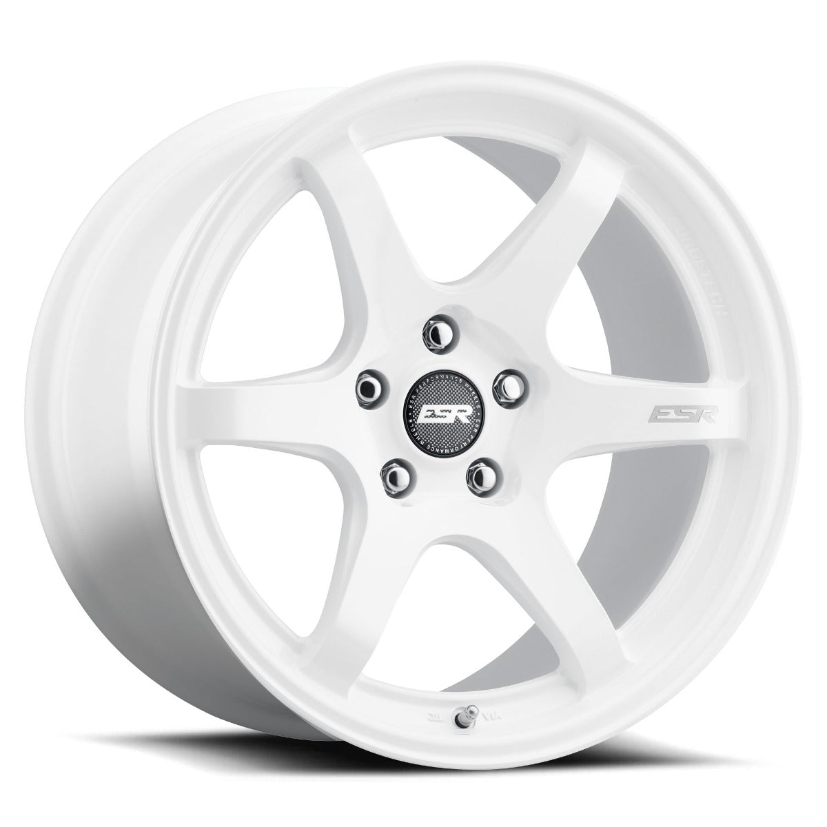 ESR Wheels APX6 GLOSS WHITE 19x9.5 +22 5x112mm 66.6mm