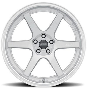 ESR Wheels APX6 HYPER SILVER MACHINE LIP 18x8.5 +35 5x114.3mm 72.6mm - Wheelwiz