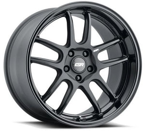 ESR Wheels AP8 Matte Black Gloss Black Lip 19x11 -99 Custom 999mm