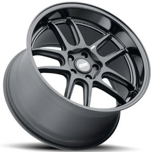 ESR Wheels AP8 Matte Black Gloss Black Lip 19x11 -99 Custom 999mm