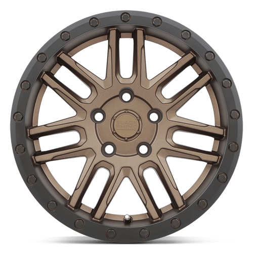 Black Rhino ARCHES Bronze W/ Black Ring 17x8 +30 5x108mm 76.1mm - Wheelwiz