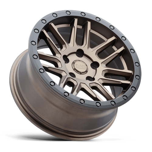 Black Rhino ARCHES Bronze W/ Black Ring 17x8 +30 5x108mm 76.1mm - Wheelwiz