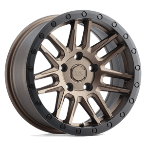 Black Rhino ARCHES Bronze W/ Black Ring 19x8 +20 5x120mm 76.1mm - WheelWiz