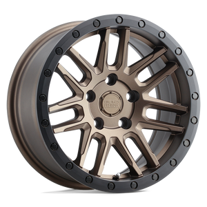 Black Rhino ARCHES Bronze W/ Black Ring 19x8 +20 5x120mm 76.1mm - WheelWiz