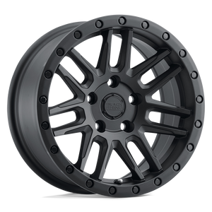 Black Rhino ARCHES Matte Black 19x8 +30 5x114.3mm 76.1mm - WheelWiz