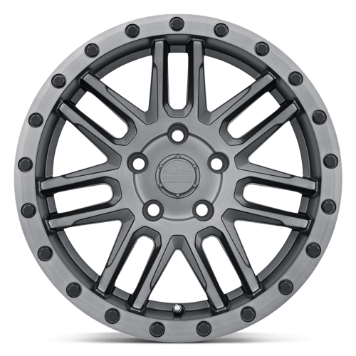 Black Rhino ARCHES Matte Brushed Gunmetal W/ Black Bolts 18x9.5 +12 6x135mm 87.1mm - WheelWiz