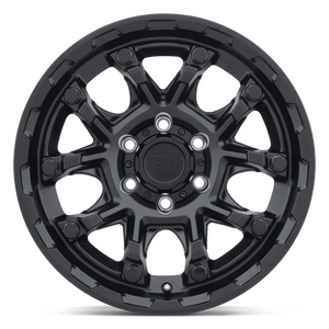 Black Rhino ARK Matte Black W/ G-black Bolts 17x8.5 -18 5x127mm 71.5mm - Wheelwiz