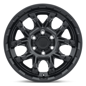 Black Rhino ARK Matte Black W/ Gloss Black Bolts 18x9 +12 5x150mm 110.1mm - WheelWiz