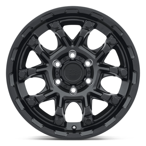Black Rhino ARK Matte Black W/ G-black Bolts 18x9 +12 6x135mm 87.1mm - Wheelwiz