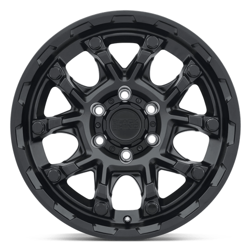 Black Rhino ARK Matte Black W/ G-black Bolts 20x9 +12 5x150mm 110.1mm - Wheelwiz