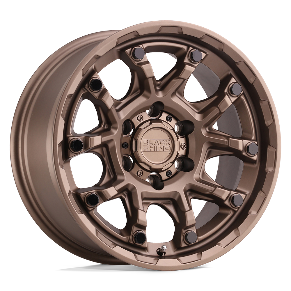 Black Rhino ARK Bronze W/ Gloss Black Bolts 20x9 +12 6x139.7mm 112.1mm - WheelWiz
