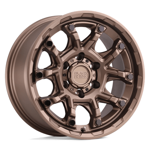 Black Rhino ARK Bronze W/ Gloss Black Bolts 17x8.5 0 6x139.7mm 112.1mm - WheelWiz