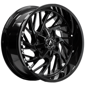 Armed Wheels Carnage Gloss Black + Armed Milling 22x10 -18 8x165.1mm 125.1mm
