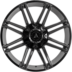 Armed Wheels Chopper Full Gloss Black 22x10 -18 5x127mm 78.1mm