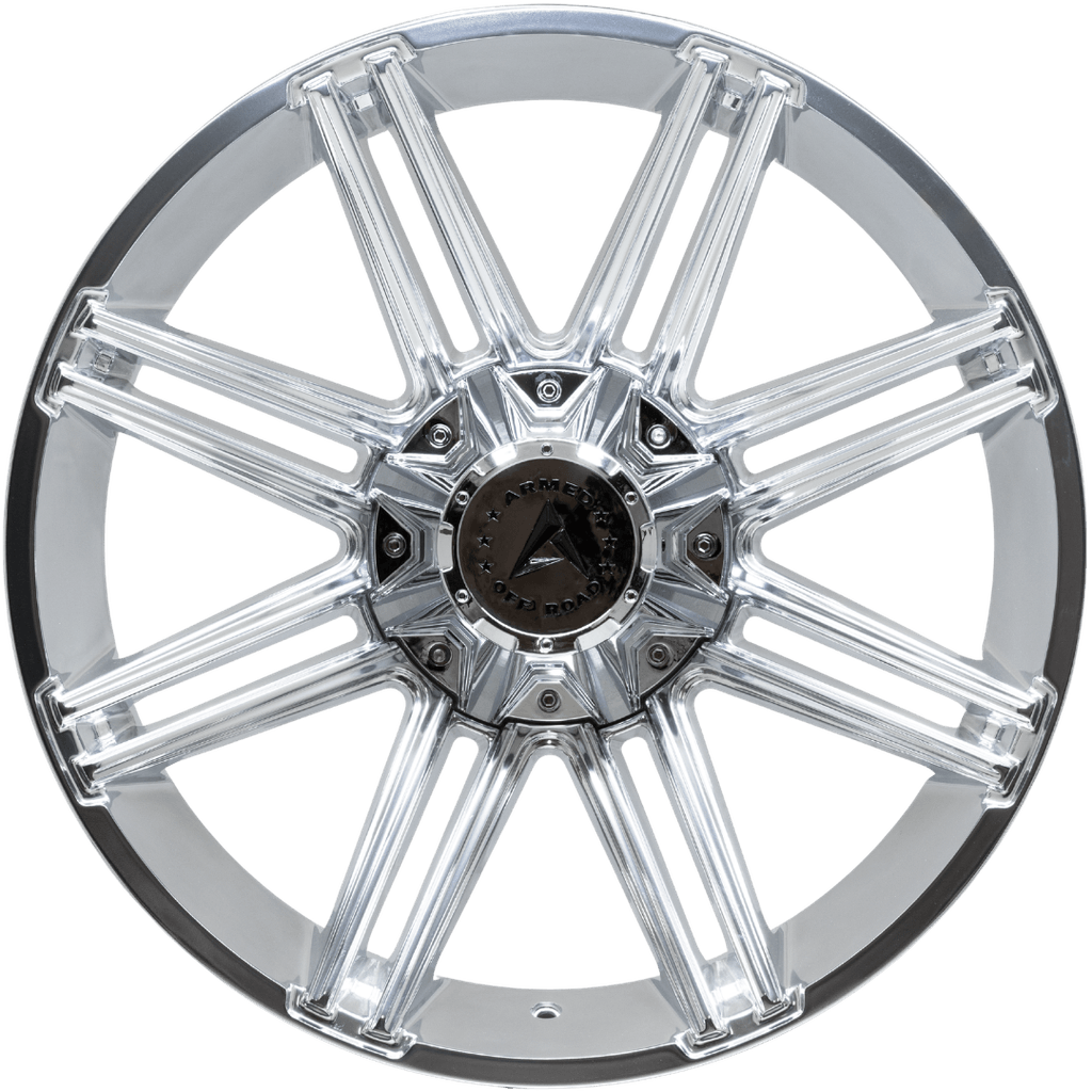 Armed Wheels Chopper Full Polished 24x12 -44 8x165.1mm 125.1mm