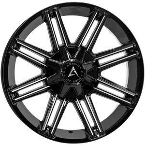 Armed Wheels Chopper Gloss Black Machined 20x10 -18 5x127mm 78.1mm