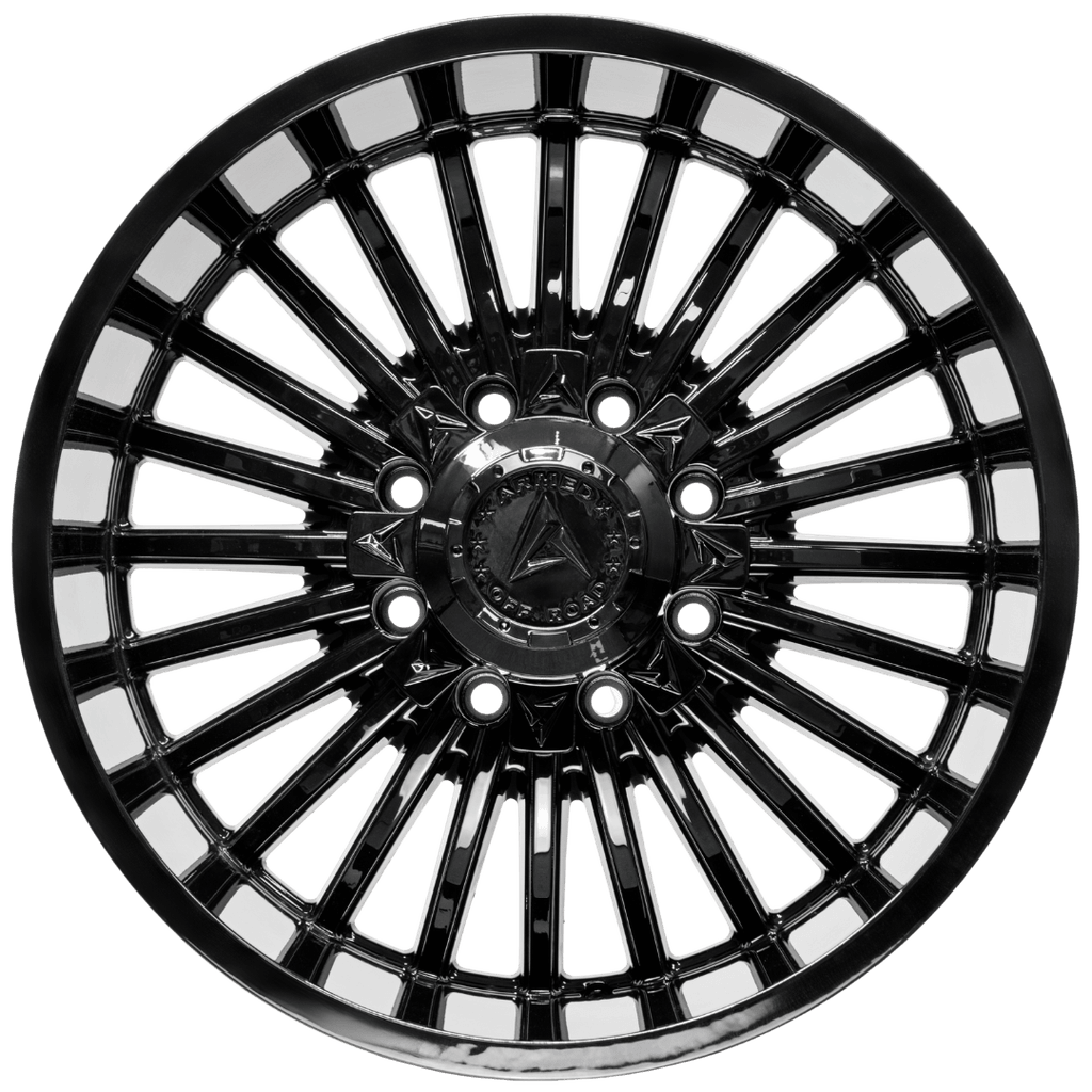 Armed Wheels Force Gloss Black 20x10 -18 8x165.1mm 125.1mm - Wheelwiz