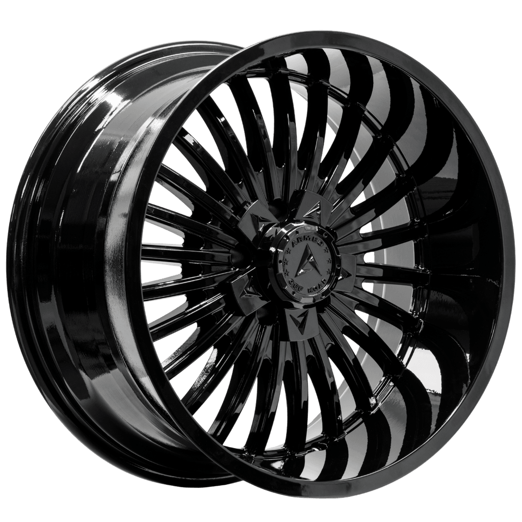 Armed Wheels Force Gloss Black 20x10 -18 5x127mm 78.1mm
