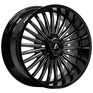 Armed Wheels Force Gloss Black Milled 20x9 +12 6x135mm 108.1mm