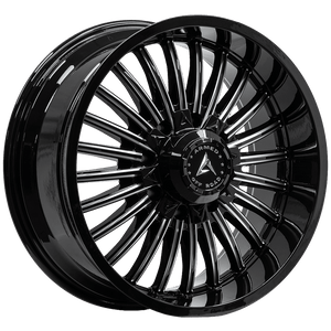 Armed Wheels Force Gloss Black Milled 20x9 0 8x165.1mm 125.1mm