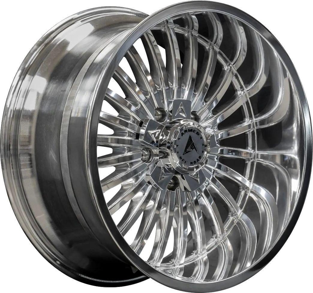 Armed Wheels Force Full Polished 20x9 +12 6x135mm 108.1mm