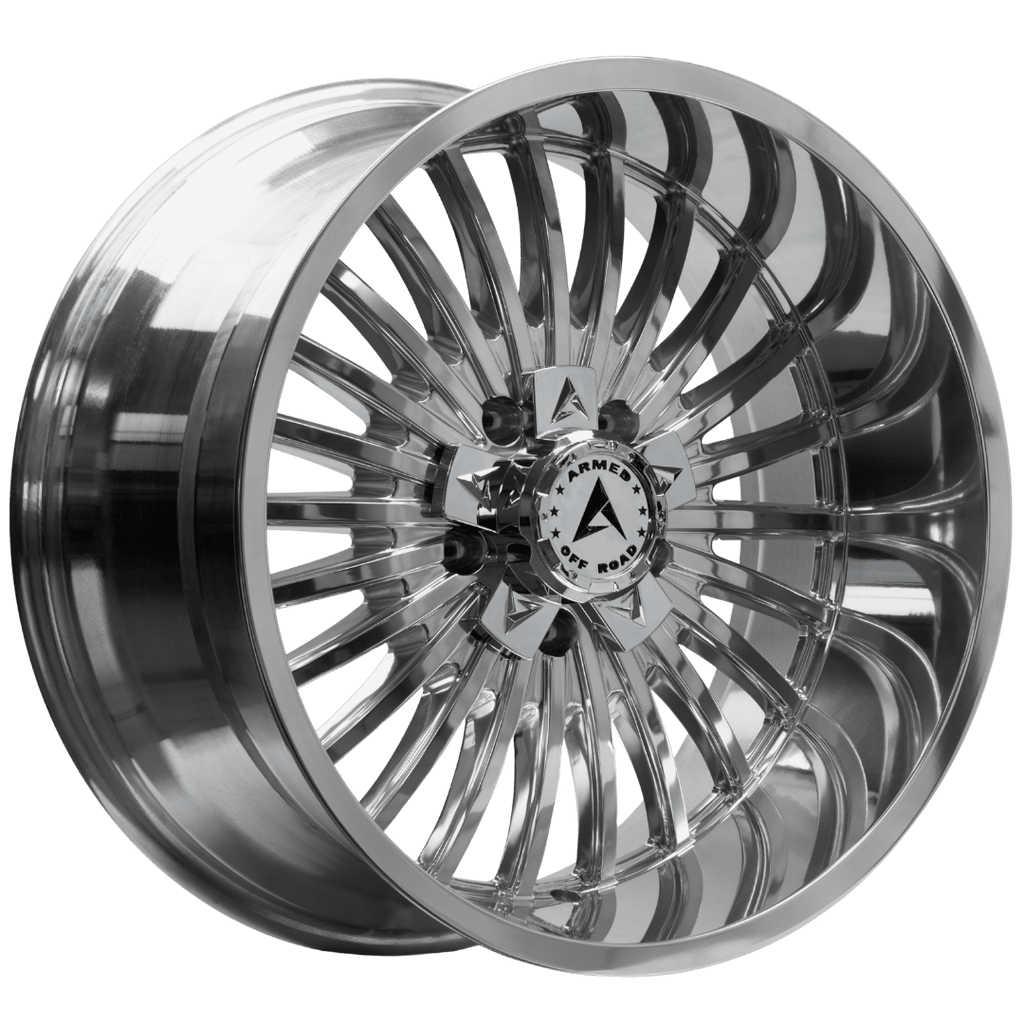 Armed Wheels Force Full Polished 20x10 -18 5x127mm 78.1mm