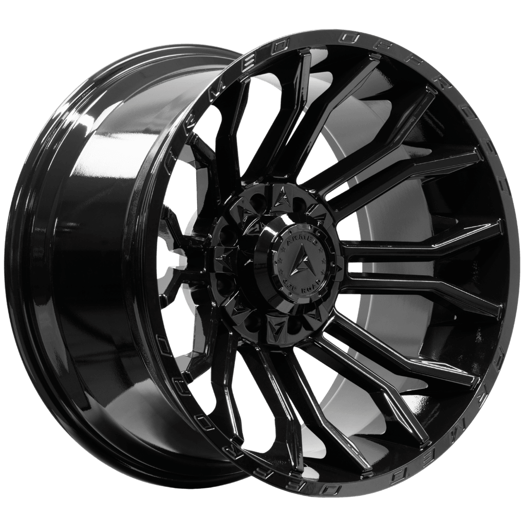 Armed Wheels Havoc Full Gloss Black 22x12 -44 8x165.1mm 125.1mm