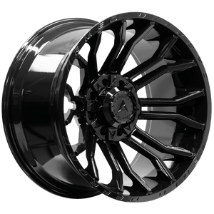 Armed Wheels Havoc Full Gloss Black 22x12 -44 8x165.1mm 125.1mm