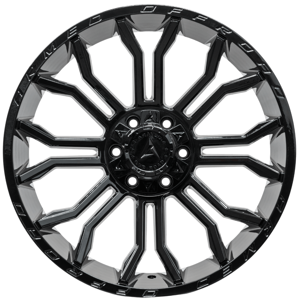 Armed Wheels Havoc Full Gloss Black 22x10 0 6x135mm 108.1mm