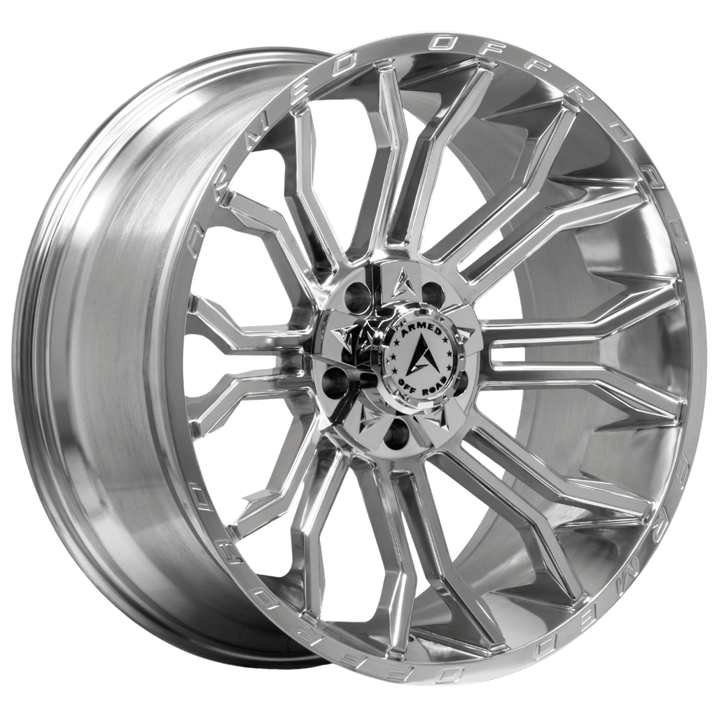 Armed Wheels Havoc Full Polished 22x10 0 5x127mm 78.1mm