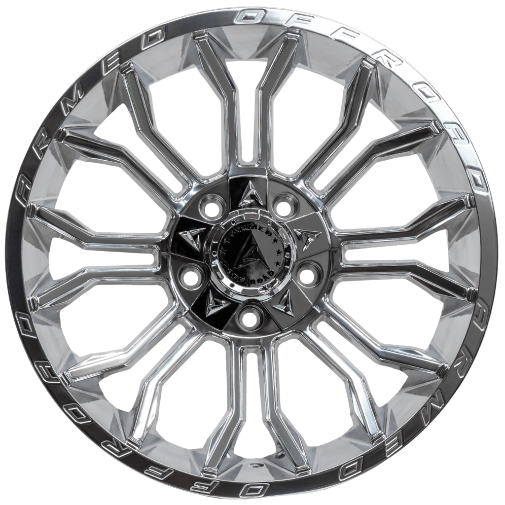 Armed Wheels Havoc Full Polished 20x10 -18 5x127mm 78.1mm