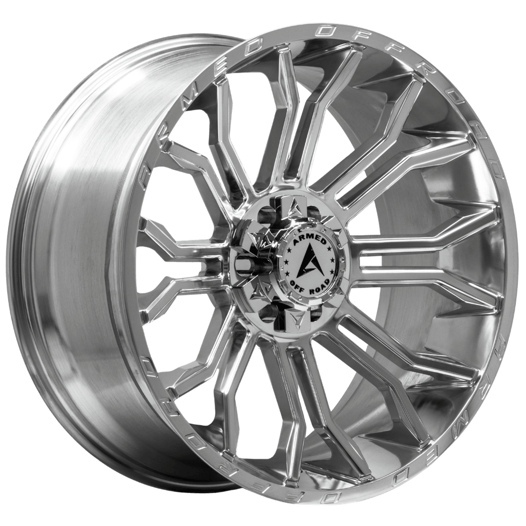 Armed Wheels Havoc Full Polished 22x10 -18 6x135mm 108.1mm