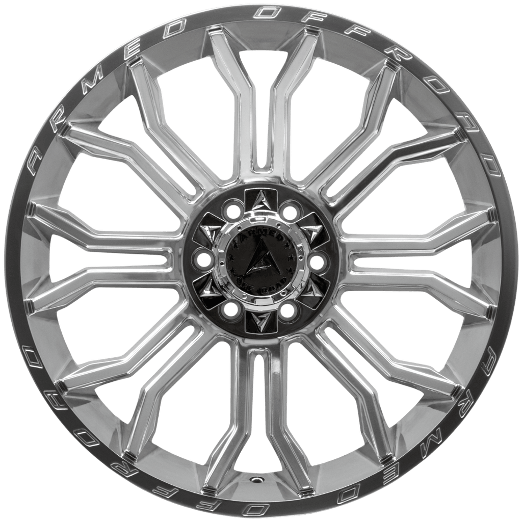 Armed Wheels Havoc Full Polished 22x10 0 6x135mm 108.1mm